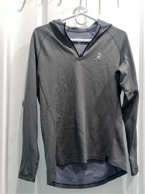 Outdoor Vitals Live ultralight dragonwool hoodie in charcoal unisex